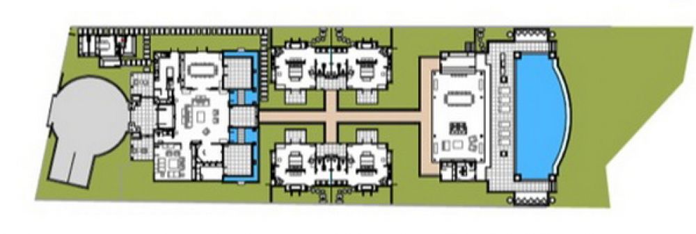 Floorplan Villa SOUTH COAST 541