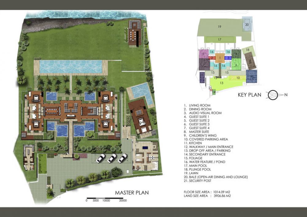 Floorplan Villa BUKIT 520