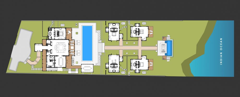 Floorplan Villa BUKIT 514T